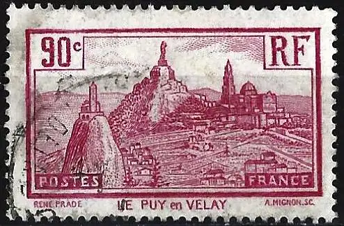 Frankreich 1933 - Mi 286 - YT 290 - Turismus : Puy-en-Velay