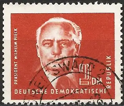 DDR 1950 - Mi 254a - YT 9 - Präsident Wilhelm Pieck 