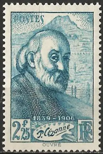 Frankreich 1939 - Mi 439 - YT 421 - Der Maler Paul Cézanne - MNH**