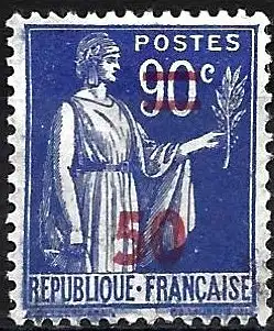 Frankreich 1941 - Mi 484 - YT 482 - Typ Frieden - MNG