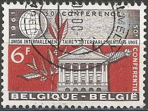 Belgien 1961 - Mi 1252 - YT 1192 - Das Parlament in Brüssel