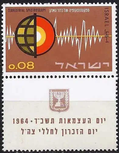 Israel 1964 - Mi 301 - YT 251 - Der Staat und die Wissenschaften - MNH** + Tab