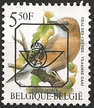 Belgien 1993 - Mi 2578V - YT Po 503 - Vogel ( Vorfrankiert )