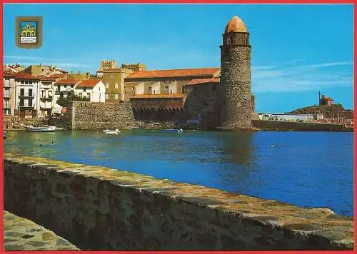 [Ansichtskarte] Frankreich - Pyrénées Orientales ( 66 ) Collioure : Der Leuchtturm. 