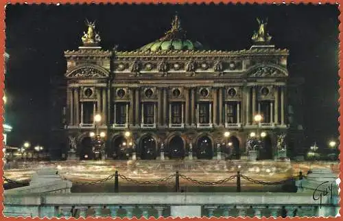 [Ansichtskarte] Frankreich - Paris ( 75 ) Opernhaus. 