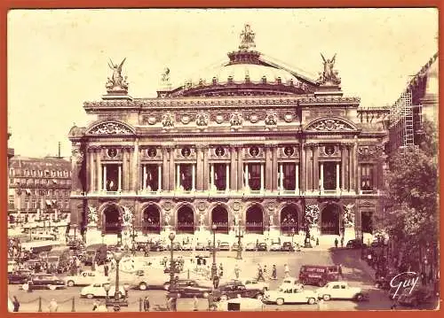 [Ansichtskarte] Frankreich - Paris ( 75 ) Opernhaus. 
