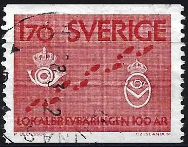 Schweden 1962 - Mi 486 - YT 492 - Die Stadtpostverteilung