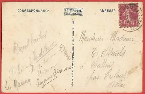 [Ansichtskarte] Frankreich ( Savoyen 73 ) Abtei von Hautecombe - See von Bourget. 