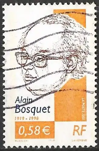 Frankreich 2002 - Mi 3599 - YT 3462 - Paul Bosquet, Schriftsteller