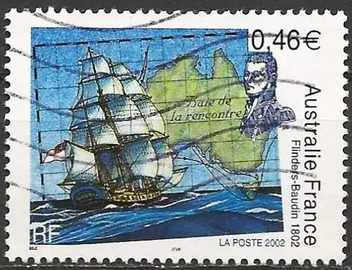 Frankreich 2002 - Mi 3613 - YT 3476 - Segelboot ” Investigator ” von Matthew Flinders