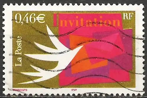 Frankreich 2002 - Mi 3616 Iy - YT 3479 - Einladung