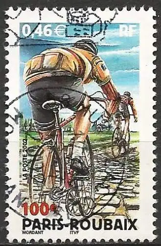 Frankreich 2002 - Mi 3618 - YT 3481 - Radrennen Paris-Roubaix