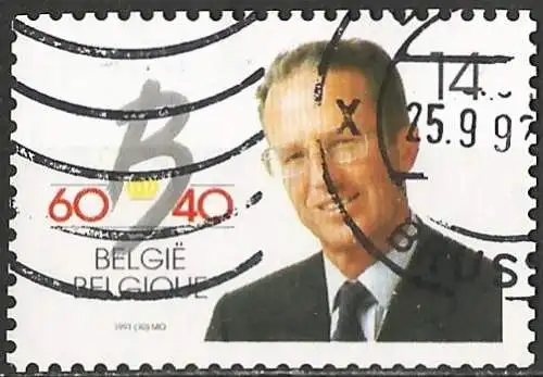 Belgien 1991 - Mi 2467 - YT 2415  - King Baudouin