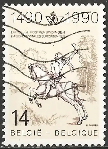 Belgien 1990 - Mi 2402 - YT 2351 - Europäische Postdienste - Stempel von Albrecht Dürer