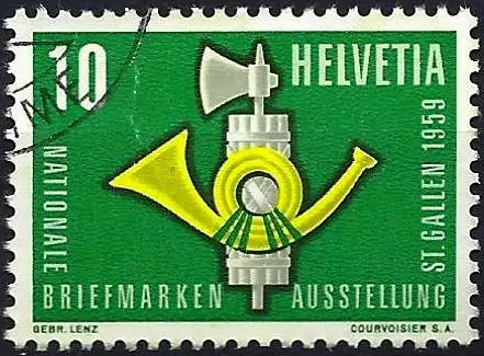 Schweiz 1959 - Mi 669 - YT 622 - NABAG-Briefmarkenausstellung