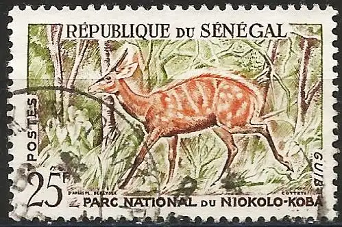 Senegal 1960 - Mi 237 - YT 202 - Wildtiere : Antilope