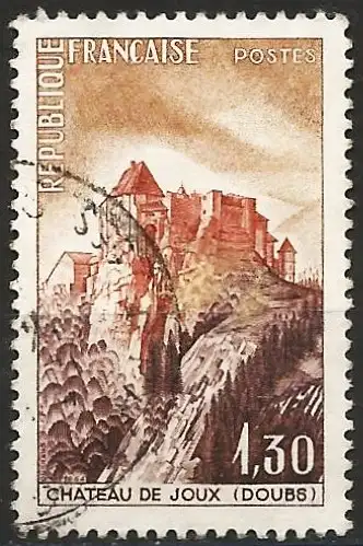 Frankreich 1965 - Mi 1499 - YT 1441 - Burg von Joux