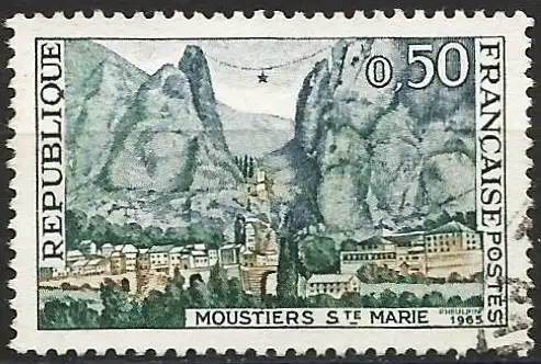 Frankreich 1965 - Mi 1515 - YT 1436 - Moustiers Ste. Marie