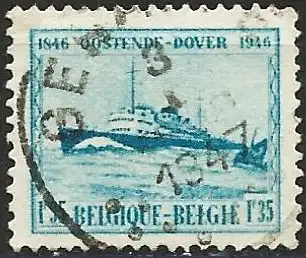 Belgien 1946 - Mi 755 - YT 725 - Das Postschiff " Prinz Baudouin “