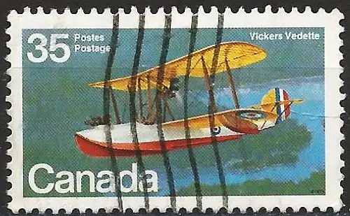 Canada 1979 - Mi 756 - YT 723 - Flugzeug  Vickers Vedette