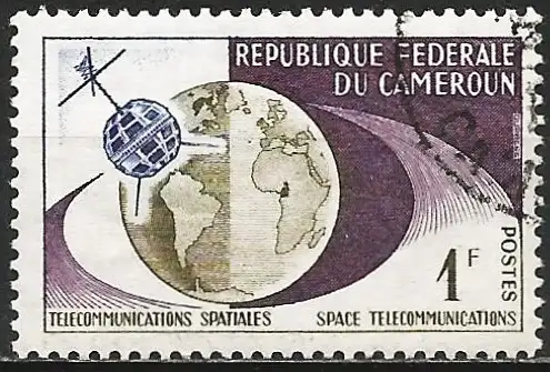 Kamerun 1963 - Mi 381 - YT 361 - Satellit Telstar