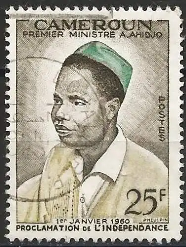 Kamerun 1960 - Mi 323 - YT 311 - Präsident Ahmadou Ahidjo