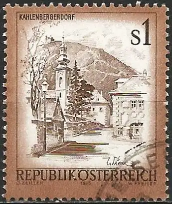 Österreich 1975 - Mi 1476 - YT 1304 - Landschaft : Kahlenbergerdorf,