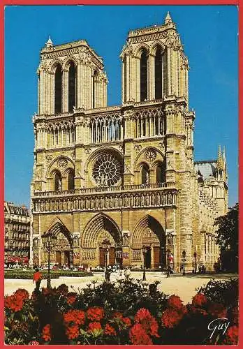 [Ansichtskarte] Frankreich - Paris ( 75 ) Kathedrale Notre-Dame. 