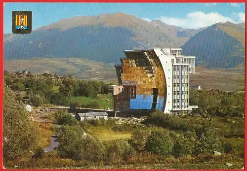 [Ansichtskarte] Frankreich ( Pyrénées - Orientales - 66 ) Font-Romeu : Der Odeillo-Solarofen. 