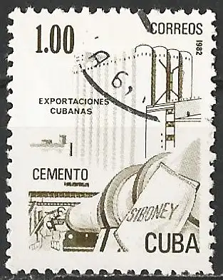 Cuba 1982 - Mi 2642 - YT 2345 - Exporte : Zement