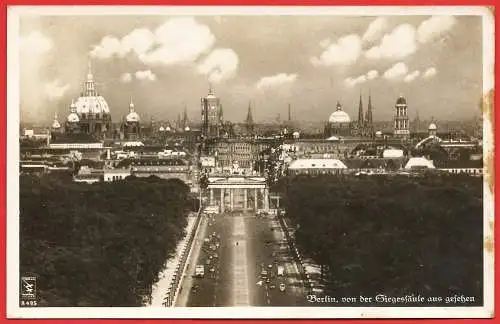 [Ansichtskarte] Deutschland - Berlin : Straße des 17. Juni und Brandenburger Tor. 