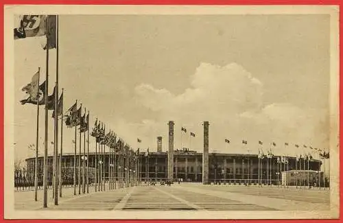 [Ansichtskarte] Deutschland - Berlin : Reichssportfeld - Olympiapark. 