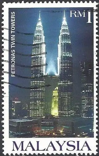 Malaysia 1999 - 1999 - Mi 783 - YT 735 - Twin Towers-Gebäude