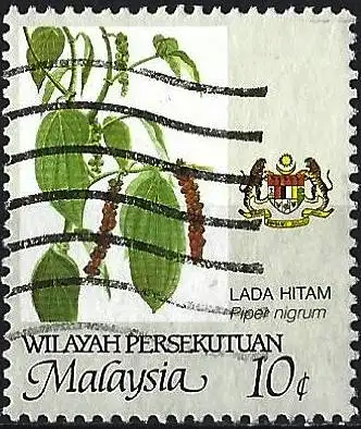 Malaiische Staaten ( Wilayah Persekutuan ) 2002 - Mi 23D - YT 964F - Schwarzer Pfeffer