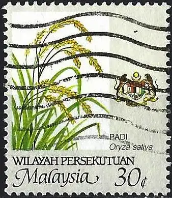 Malaiische Staaten ( Wilayah Persekutuan ) 2002 - Mi 25D - YT 964H - Asiatischer Reis