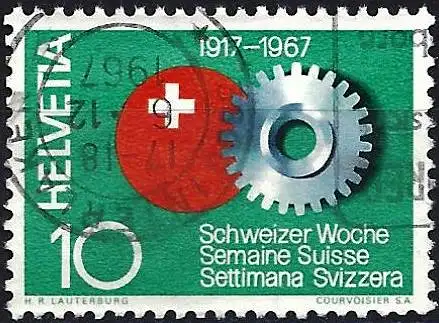 Schweiz 1967 - Mi 858 - YT 791 - Die Schweizer Woche