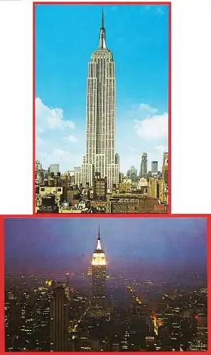 [Ansichtskarte] Vereinigte Staaten - New York : Empire States Building. 