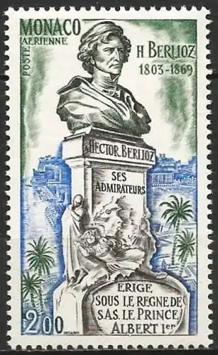 Monaco 1969 - Mi 926 - YT Pa 93 - Hector Berlioz - MNH**