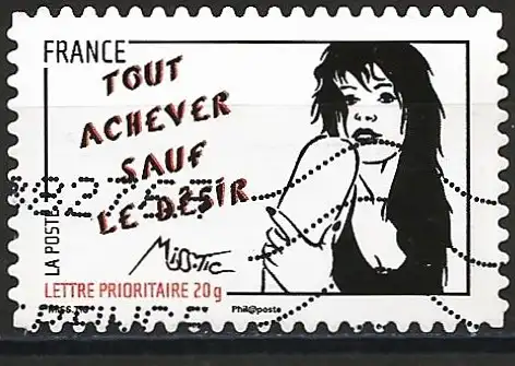 Frankreich 2011 – Mi 5062 - YT Ad 541 - Frau von " Miss Tic "