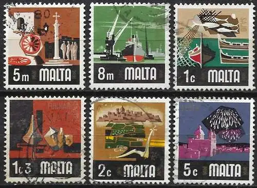 Malta 1973 - Mi 459 - YT 461... - Zeitgenössisches Leben auf den maltesischen Inseln