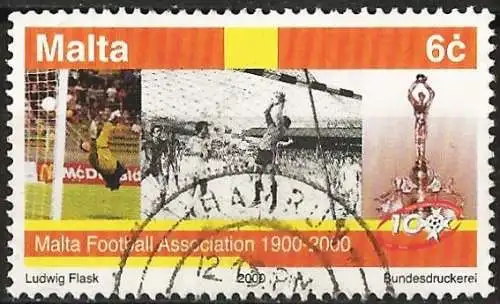 Malta 2000 - Mi 1123 - YT 1096 - Sport : Fußball