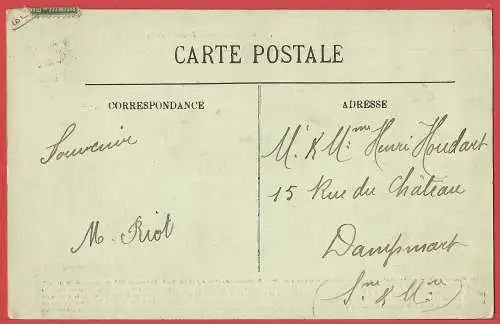 [Ansichtskarte] Das Ozeandampfer " Rochambeau ". 