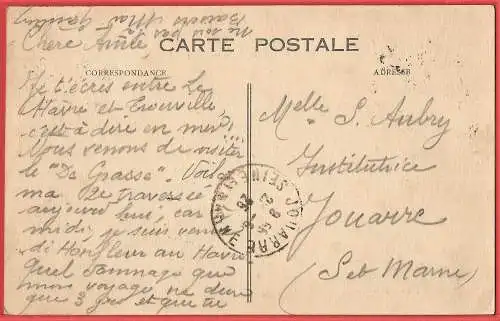 [Ansichtskarte] Das Ozeandampfer " De Grasse ". 