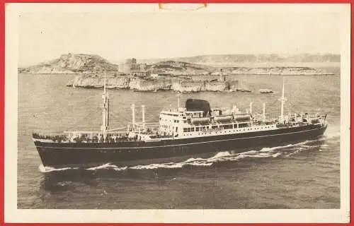 [Ansichtskarte] Liner / Fracht " Ferdinand de Lesseps ". 