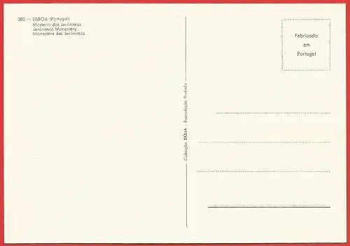 [Ansichtskarte] Portugal - Lissabon : Hieronymus-Kloster. 