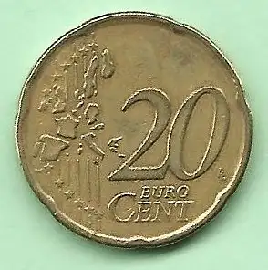 Griechenland 2002 - 20 cent Euro von 2002  ( KM# 185 )