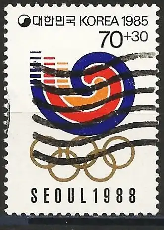 Korea-Süd 1985 - Mi 1400 - YT 1338 - Olympische Spiele in Seoul - Emblem