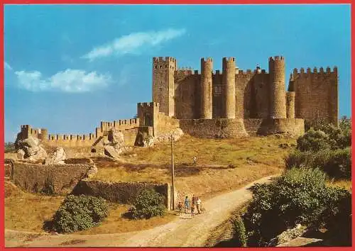 [Ansichtskarte] Portugal - Obidos : Das Schloss. 