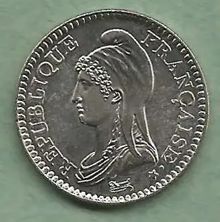 Frankreich - 1 Franc von 1992 ( KM# 1004 )