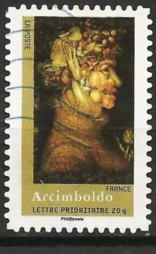 Frankreich 2008 - Mi 4365 - YT Ad 154 - Gemälde von Giuseppe Arcimboldo